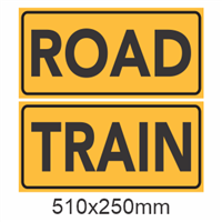 Road Train Signs