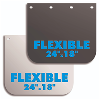 Flexible Mudflap 24" x 18"