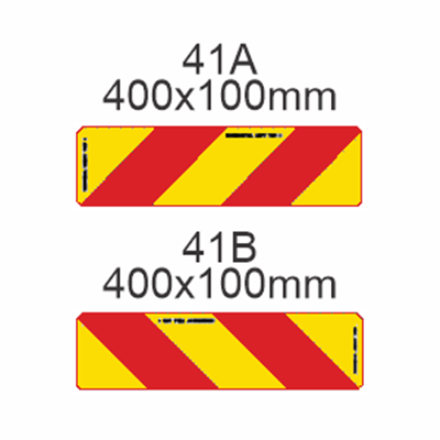 Conspicuity Marking Plates 41A + 41B