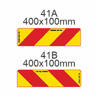 Conspicuity Marking Plates 41A + 41B